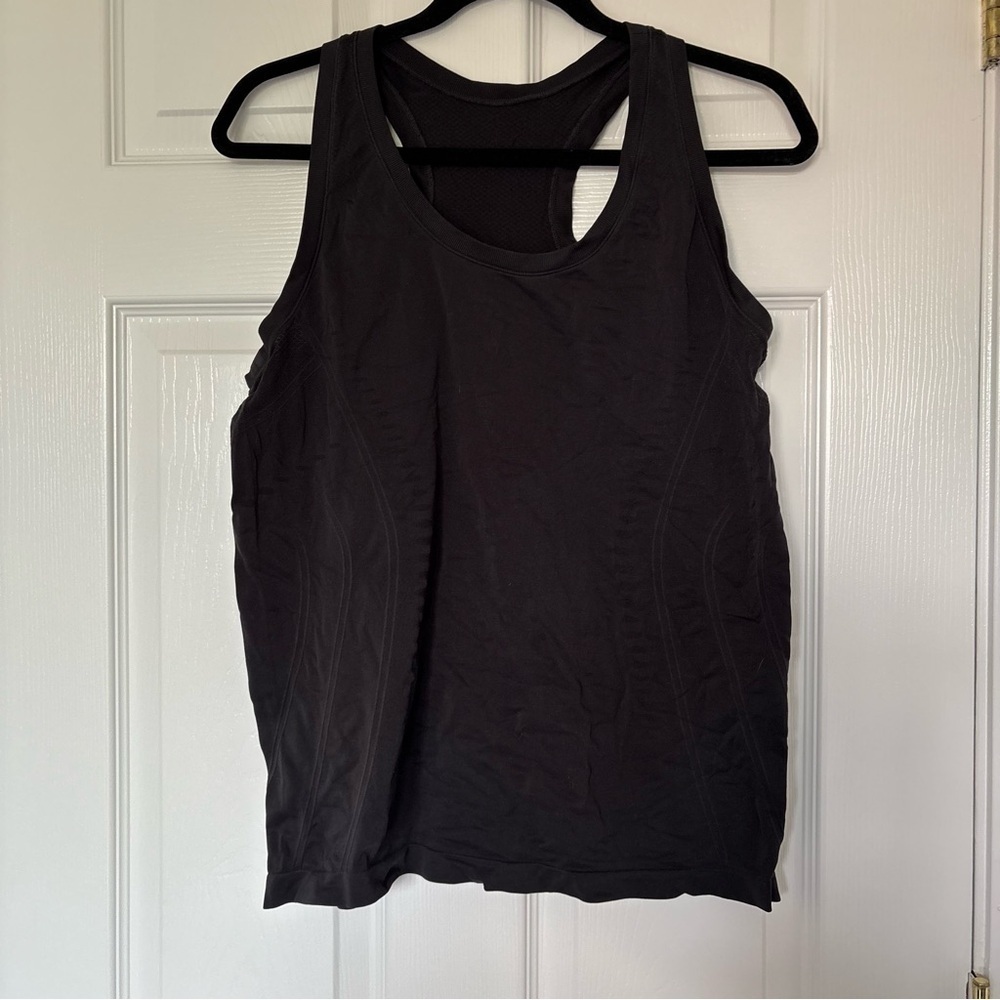 Women's Black Workout Tank Top Size Extra Large